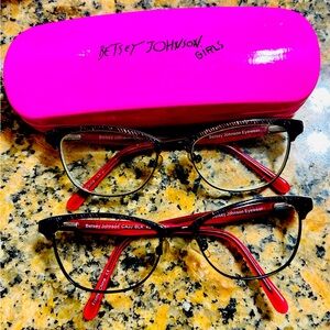 2 Pairs of Betsy Johnson Glasses